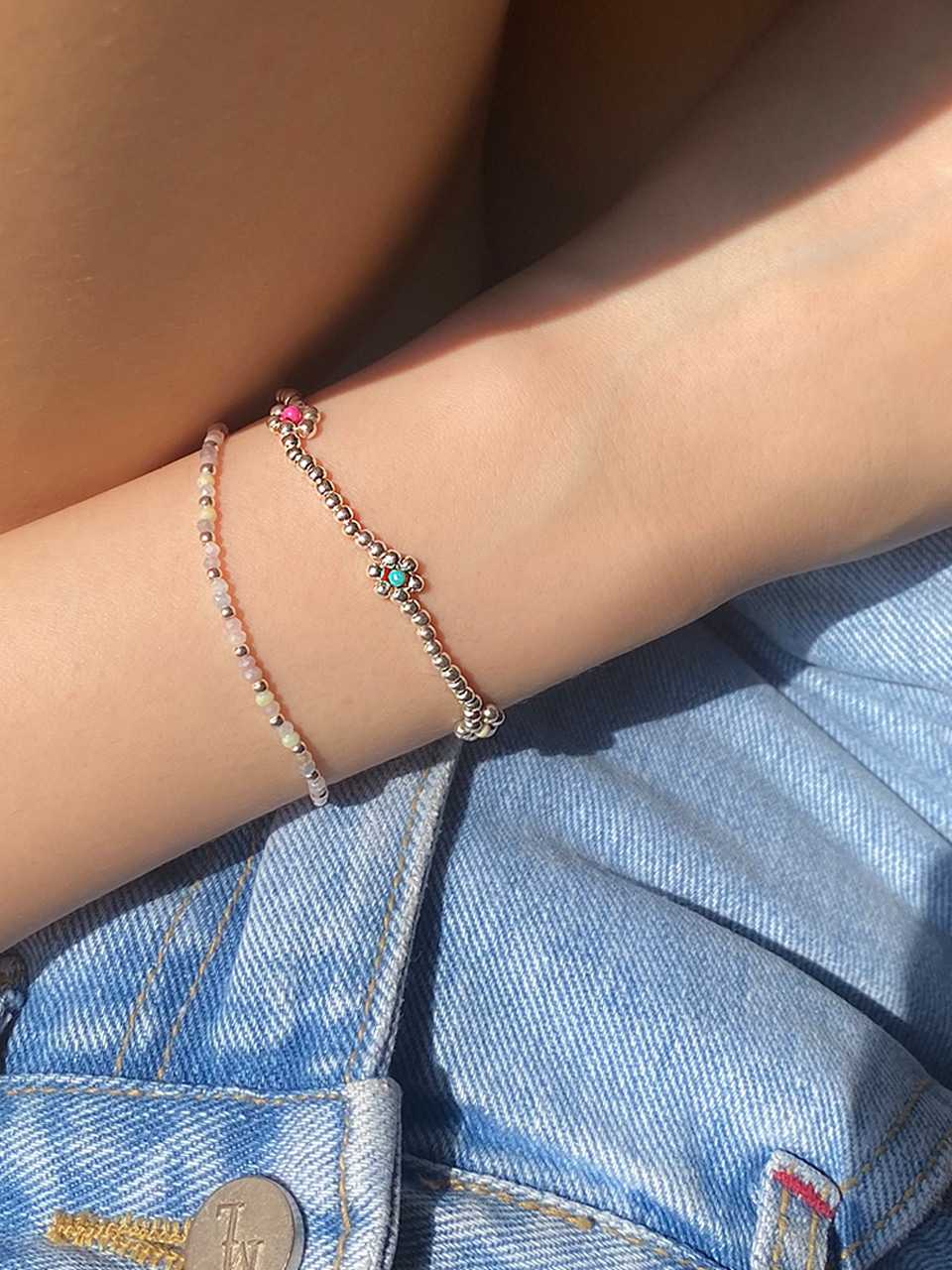 [silver925] blossom bracelet