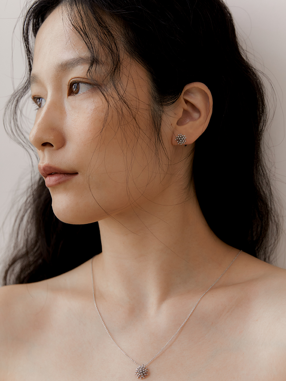 [silver925]Bloom earring