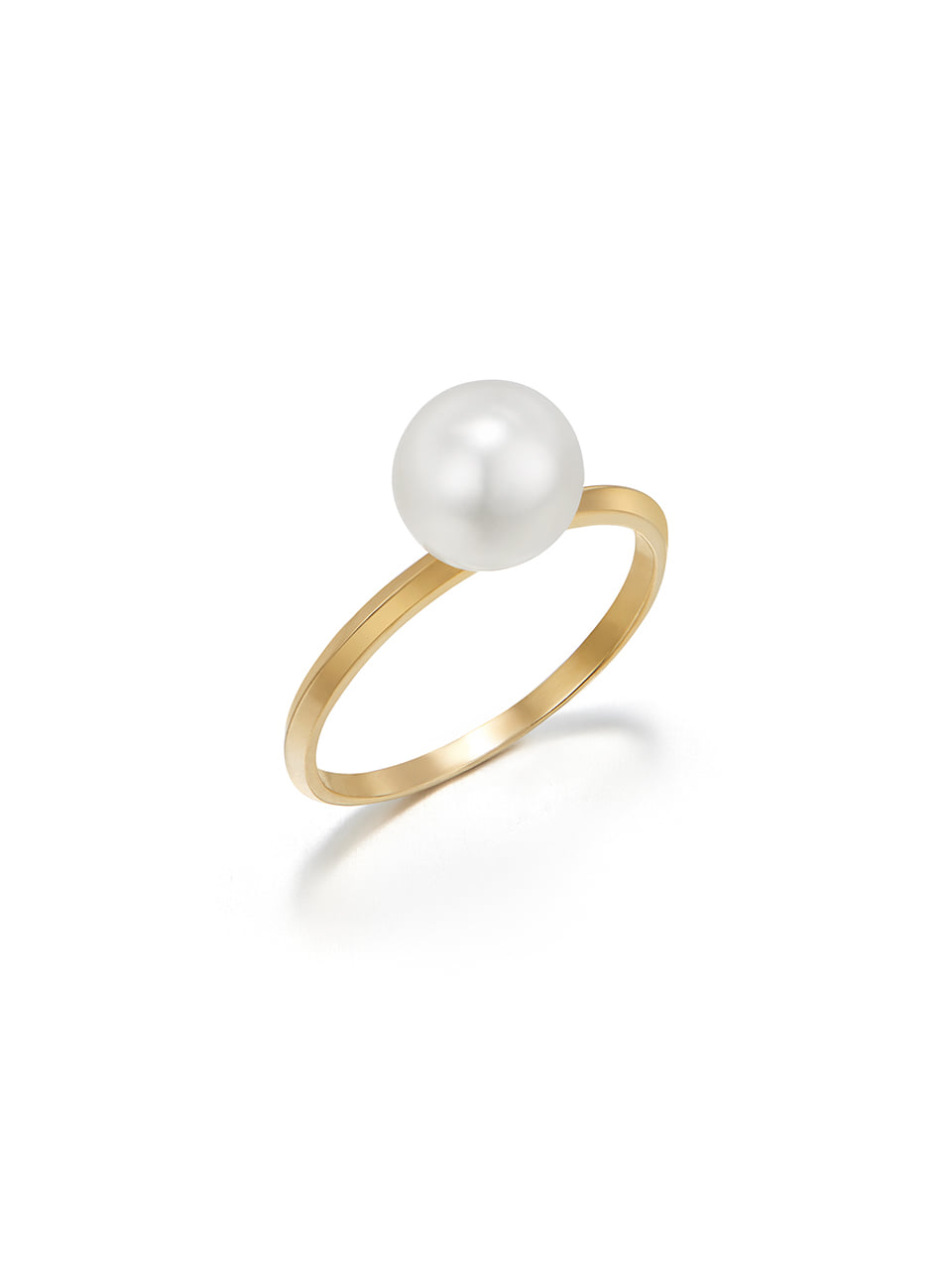 [14K]PEARL POINT RING