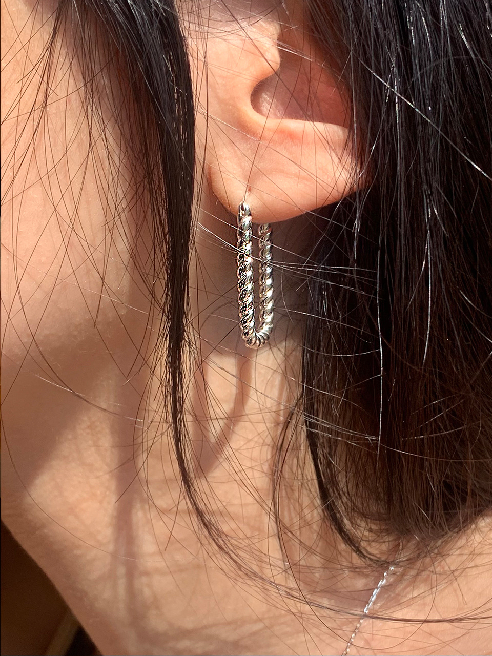 [silver925]classy earring