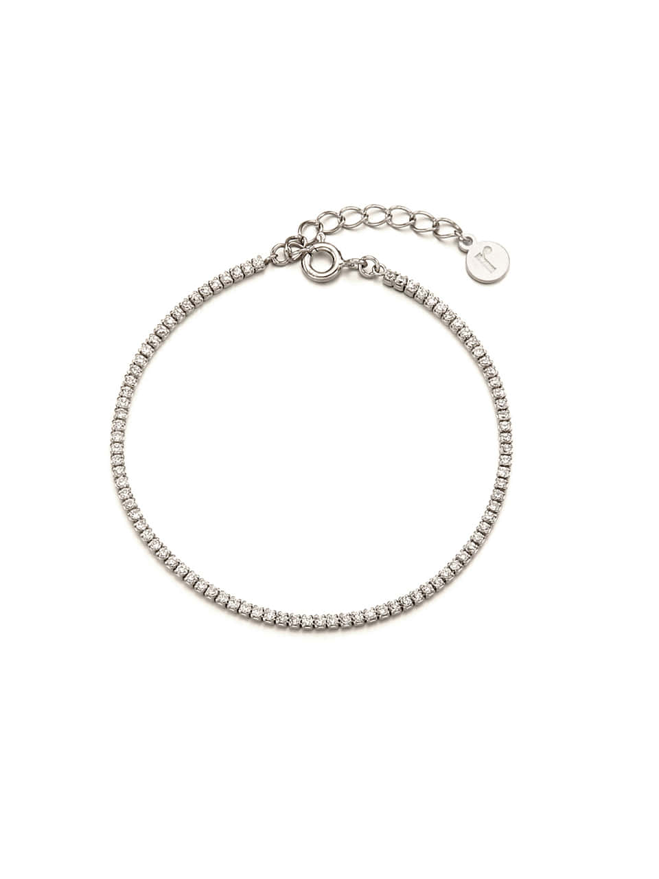 [silver925]slim tennis bracelet