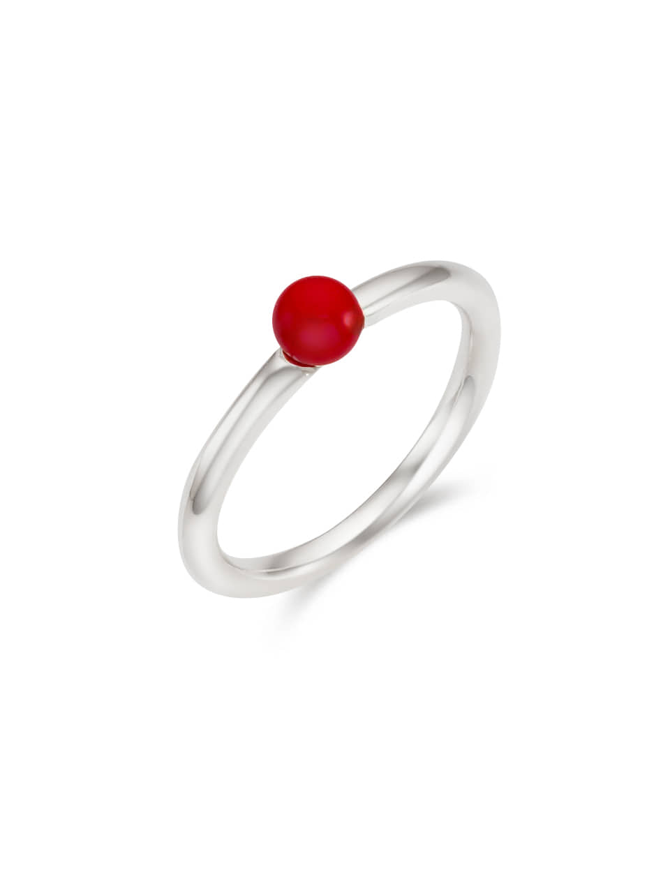 [silver925]redpop ball ring